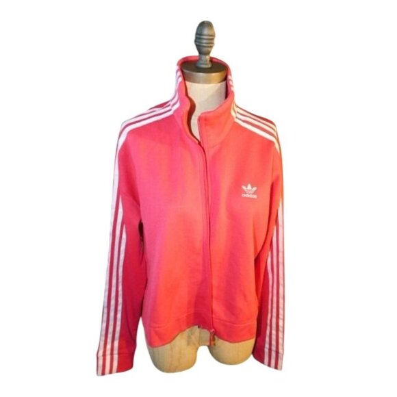 Adidas Size Size M Medium Zip Front Sporty Track  Athletic Activewear Jacket - Picture 1 of 3